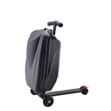Carrylove 21" Inch Adults Scooter Luggage Carry On Rolling Suitcase Lazy Trolley Bag With Wheels Semilevi