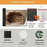 Popular Christmas Living Room Decoration Rug Large Area Anti-slip Mat Fluffy Children Rugs Cartoon Bedroom Decor Carpet New Year Semilevi