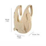 Dog Carrier Cat Backpack Extra Large Capacity Pet Chest Bag Dog and Cat Outdoor Bag Waterproof and Wind Resistant Portable Semilevi