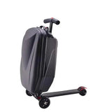 Carrylove 21" Inch Adults Scooter Luggage Carry On Rolling Suitcase Lazy Trolley Bag With Wheels Semilevi