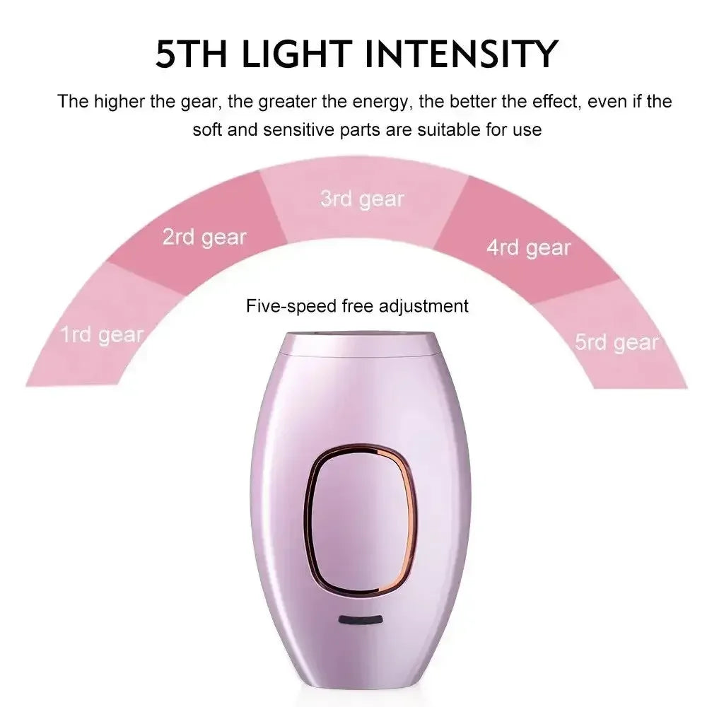 IPL laser Hair Remover Hair Cutting Machine Straighteners Vibration Shaver Facial Hair Laser Epilator Women's Shaver Care Gift Semilevi