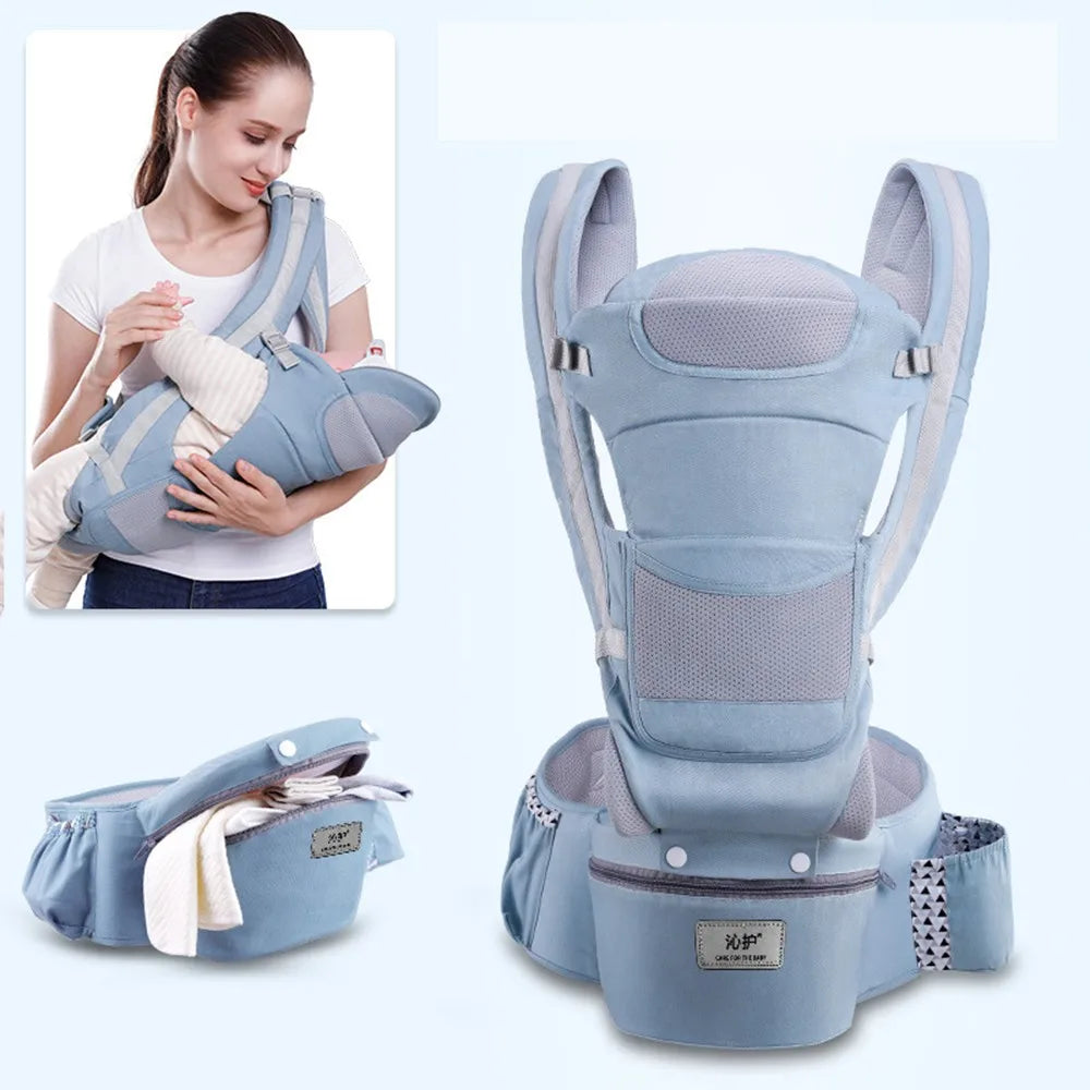 Newborn Ergonomic Baby Carrier Backpack Infant Baby Hipseat Carrier Front Facing Ergonomic Kangaroo Baby Wrap Sling Travel Semilevi