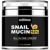 ENVISHA Skin Care Snail Mucus Facial Cream Firming Whitening Anti-Aging Moisturizing Hydrating Beauty Health Shrink Pores Semilevi