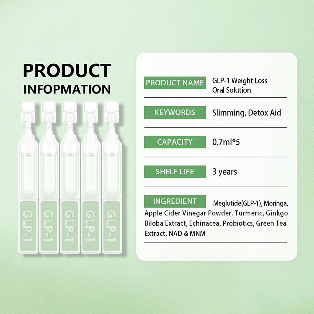 3/2/1Box GLP-1 Natural Supplement Drops,For Women Men Natural Advanced Body Care Liquids Drops Body Care Supplies Semilevi