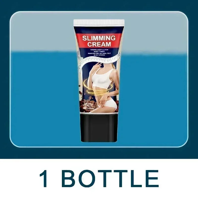 Massage Cream for Tummy, Abdomen, Belly and Waist Firming Cream  for Weight Loss - Anti Cellulite Cream And Stomach Fat Burner Semilevi