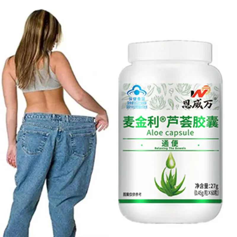60pcs Powerful Fat Burning and Cellulite Weight Loss Pills for a Lean Physique Product Detoxification Promotes Bowel Motility Semilevi