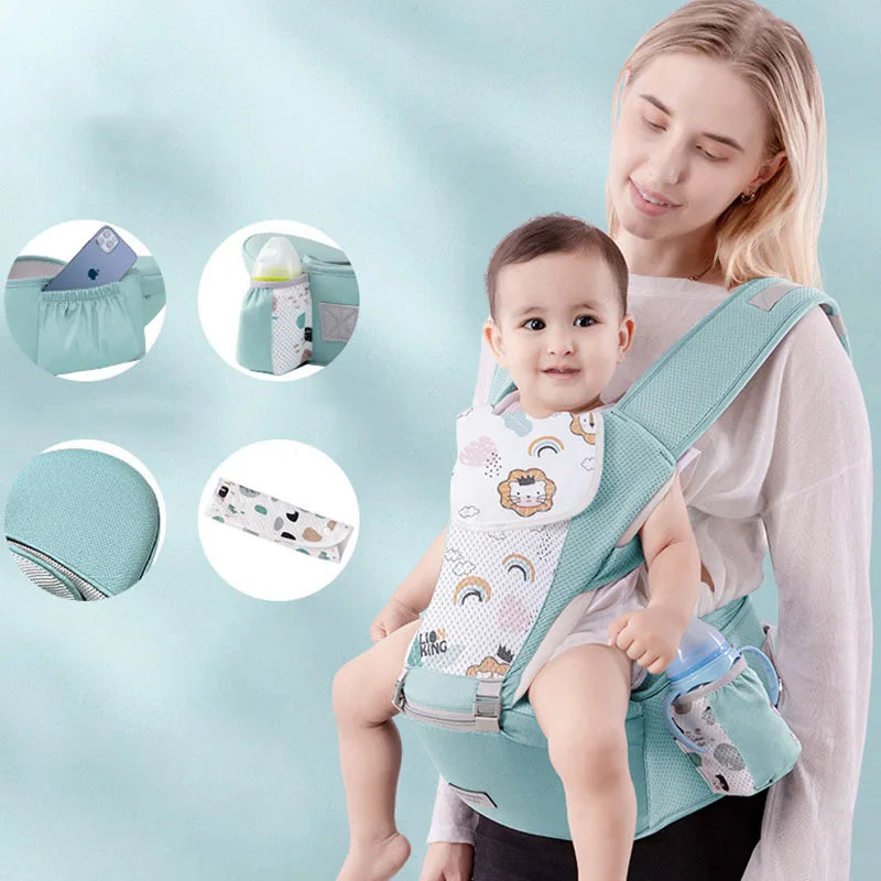 Newborn Ergonomic Baby Carrier Backpack Infant Baby Hipseat Carrier Front Facing Ergonomic Kangaroo Baby Wrap Sling Travel Semilevi