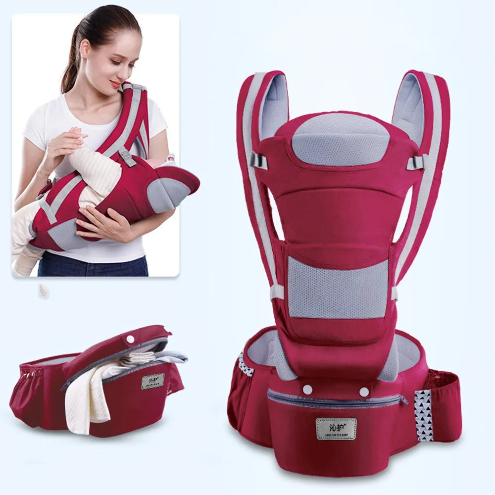 Newborn Ergonomic Baby Carrier Backpack Infant Baby Hipseat Carrier Front Facing Ergonomic Kangaroo Baby Wrap Sling Travel Semilevi