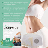 Ximonth Herbal Slimming Patch Fat Burning Weight Loss Improve Blood Circulation Reduce Appetite Lightweight Breathable Mugwort Semilevi