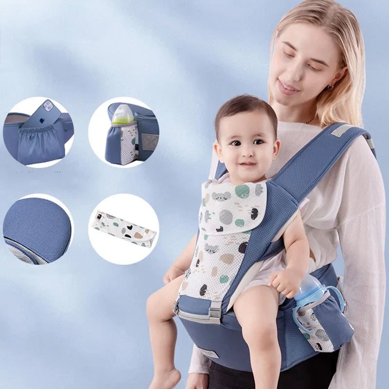 Newborn Ergonomic Baby Carrier Backpack Infant Baby Hipseat Carrier Front Facing Ergonomic Kangaroo Baby Wrap Sling Travel Semilevi