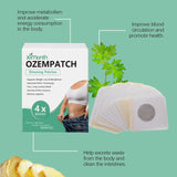 Ximonth Herbal Slimming Patch Fat Burning Weight Loss Improve Blood Circulation Reduce Appetite Lightweight Breathable Mugwort Semilevi