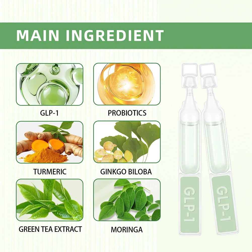 3/2/1Box GLP-1 Natural Supplement Drops,For Women Men Natural Advanced Body Care Liquids Drops Body Care Supplies Semilevi